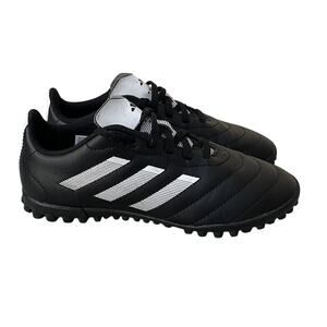 Adidas Goletto VIII Turf Kids Unisex Size 3 Black White Soccer Cleats